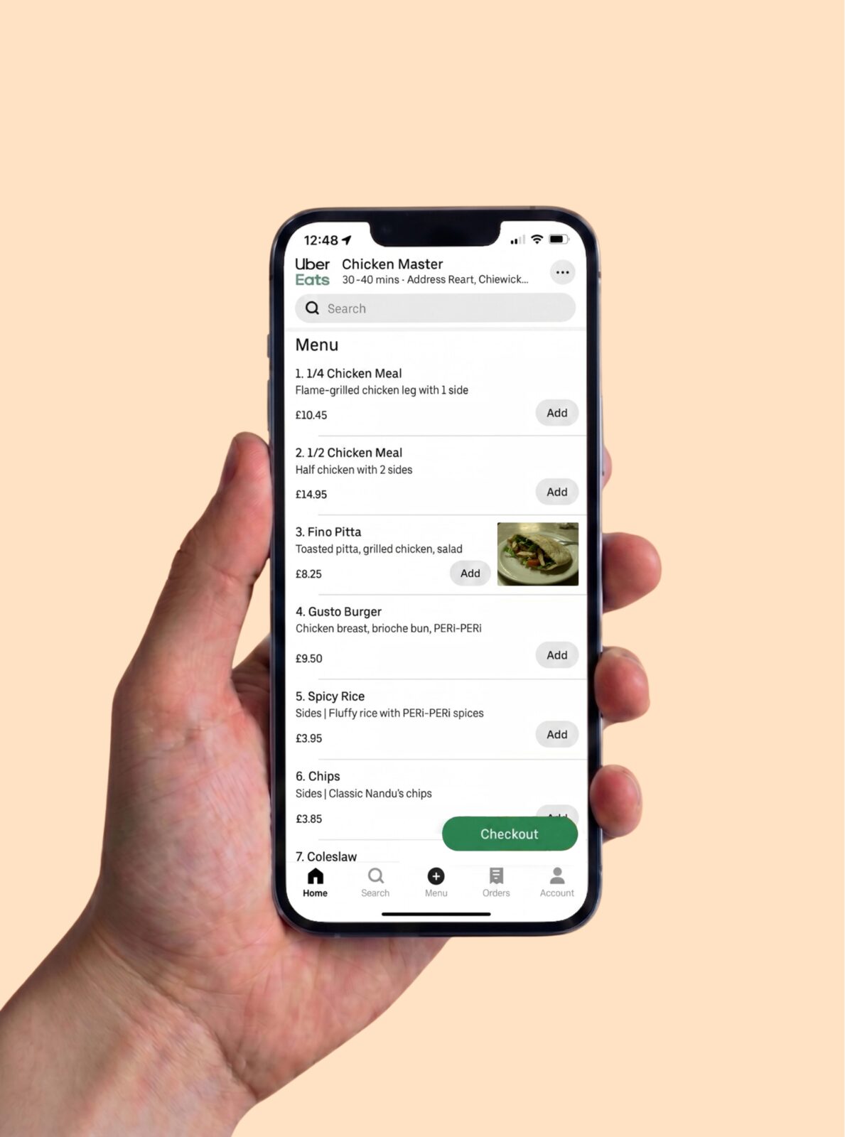 Then we make you upgrade on delivery apps — before