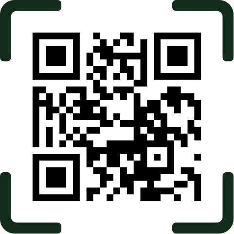 Scan QR code for live menu demo